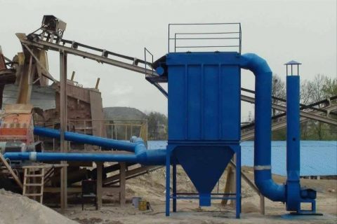 石料生產(chǎn)線除塵器